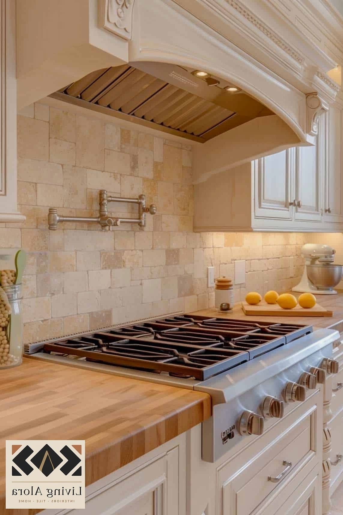 18 Granite Backsplash Ideas That Will Transform Your Space 19 Granite Backsplash Paired with Butcher Block Counters