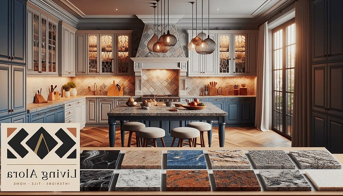 11 Granite Countertops Ideas Trending on Pinterest This Year 9 Granite Countertops Paired with Colorful Cabinetry