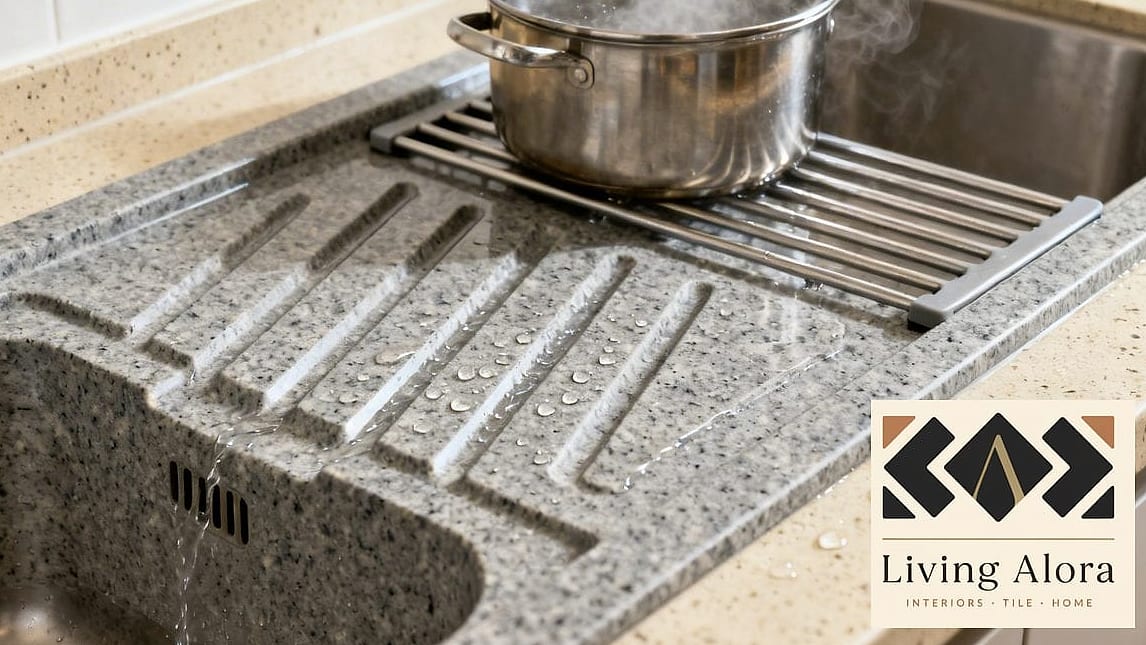 11 Granite Countertops Ideas Trending on Pinterest This Year 11 Granite Countertops with Integrated Drainboards