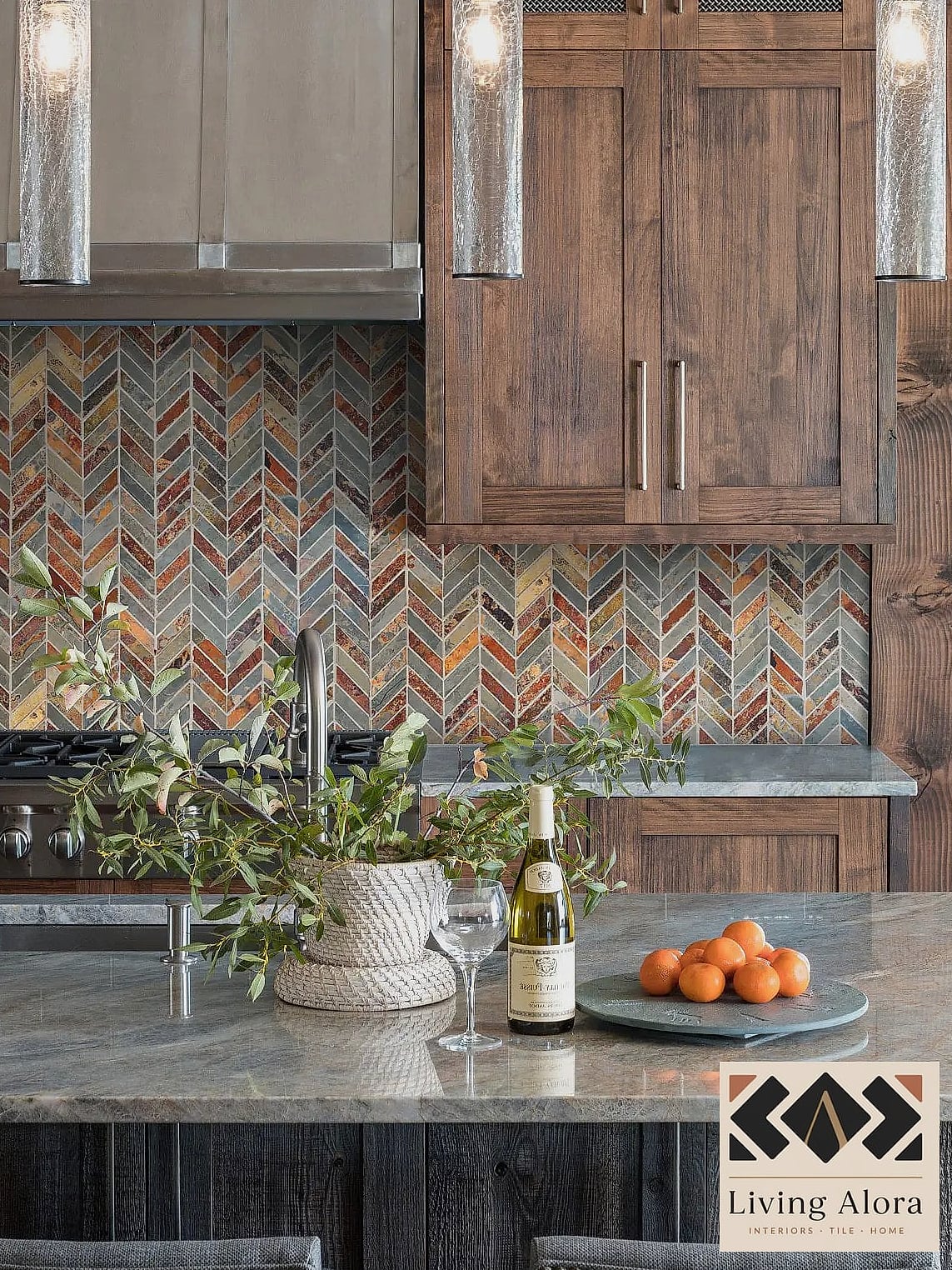18 Granite Backsplash Ideas That Will Transform Your Space 12 Granite Mosaic Tile Accents