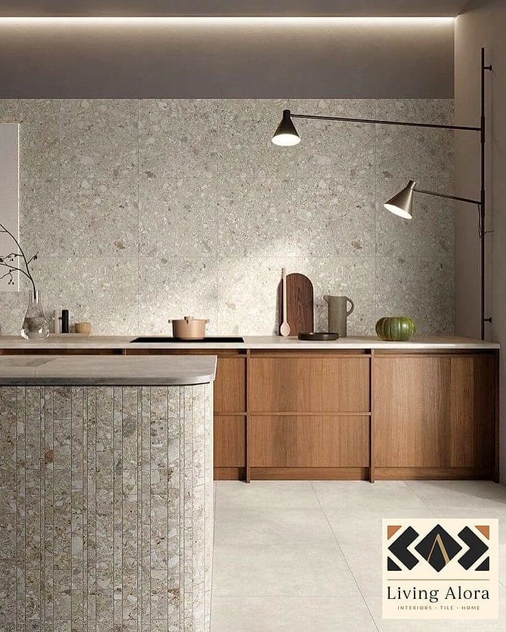Gray Terrazzo Tile