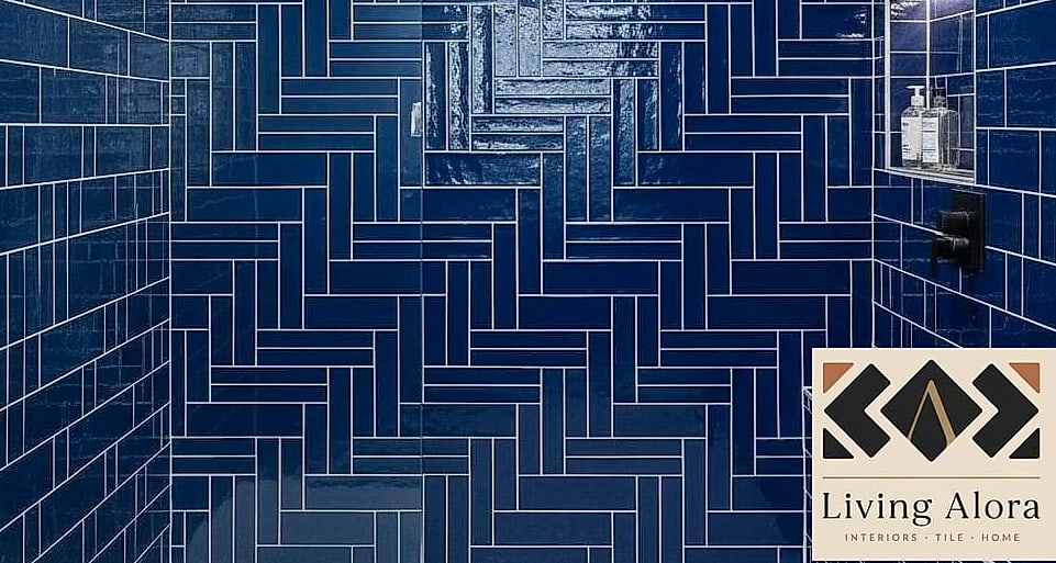 22 Glossy Subway Tile Ideas That Will Transform Your Space 16 Grid Pattern Subway Tile