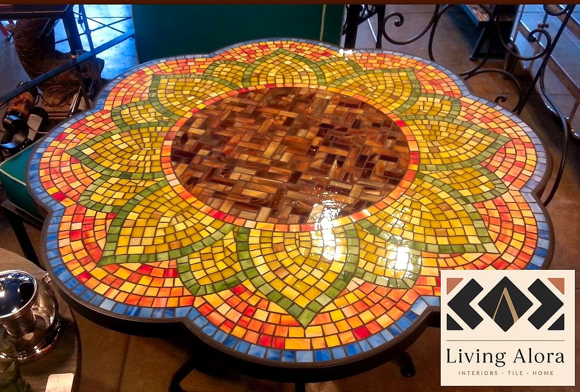 17 Handmade Tile Ideas That Will Transform Your Space 15 Handmade Tile Table Tops for Outdoor Spaces
