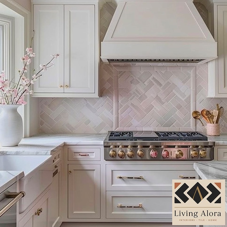 Herringbone Tile Flooring