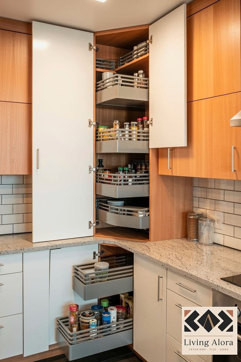 16 White Kitchen Ideas Perfect for Any Budget 16 Hidden Storage and Built-In Organization