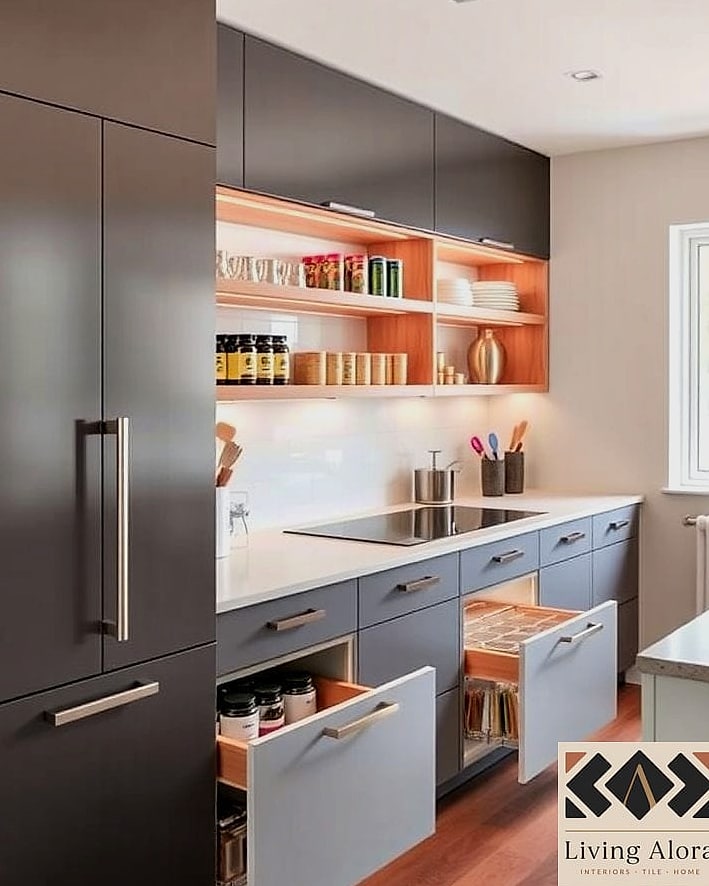 9 Latest Kitchen Ideas Worth Stealing From Interior Designers 9 Hidden Storage and Appliance Garages