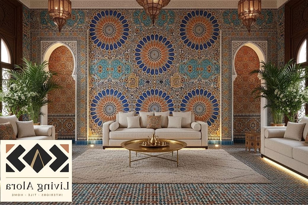 17 Moroccan Tile Ideas for Every Home Style and Budget 18 High-End Hand-Painted Moroccan Tile Bathtub Surround