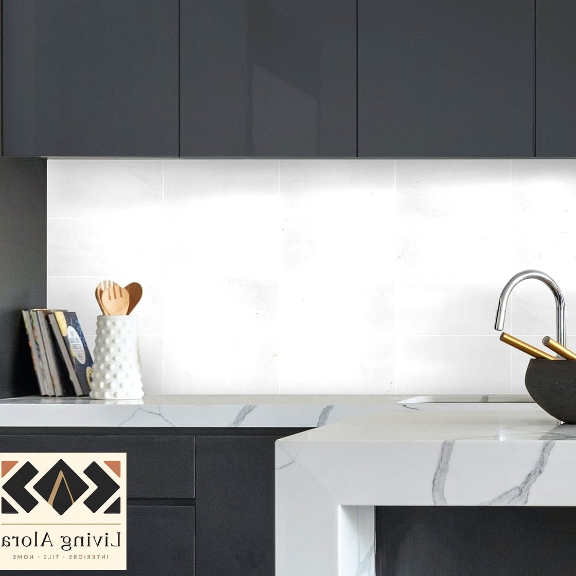 Honed Marble Subway Tile