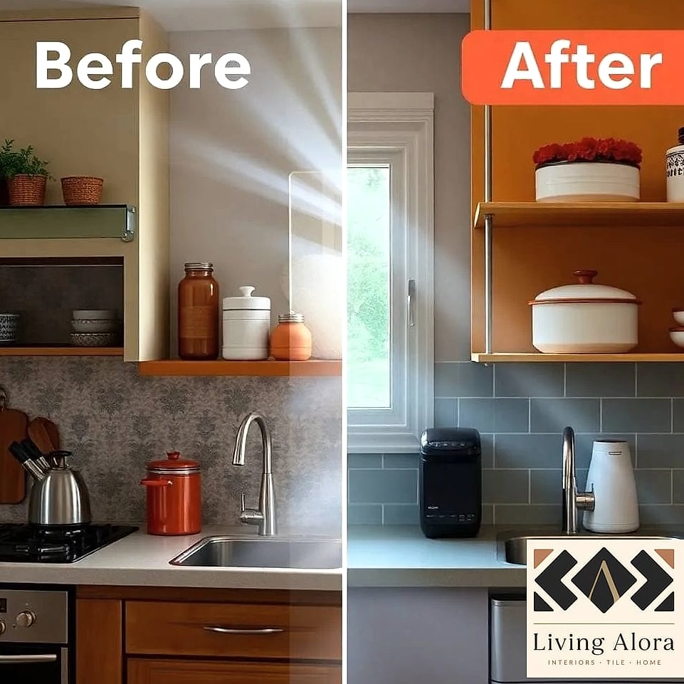14 Elegant Kitchen Ideas Perfect for Any Budget 5 Install a Peel-and-Stick Tile Backsplash