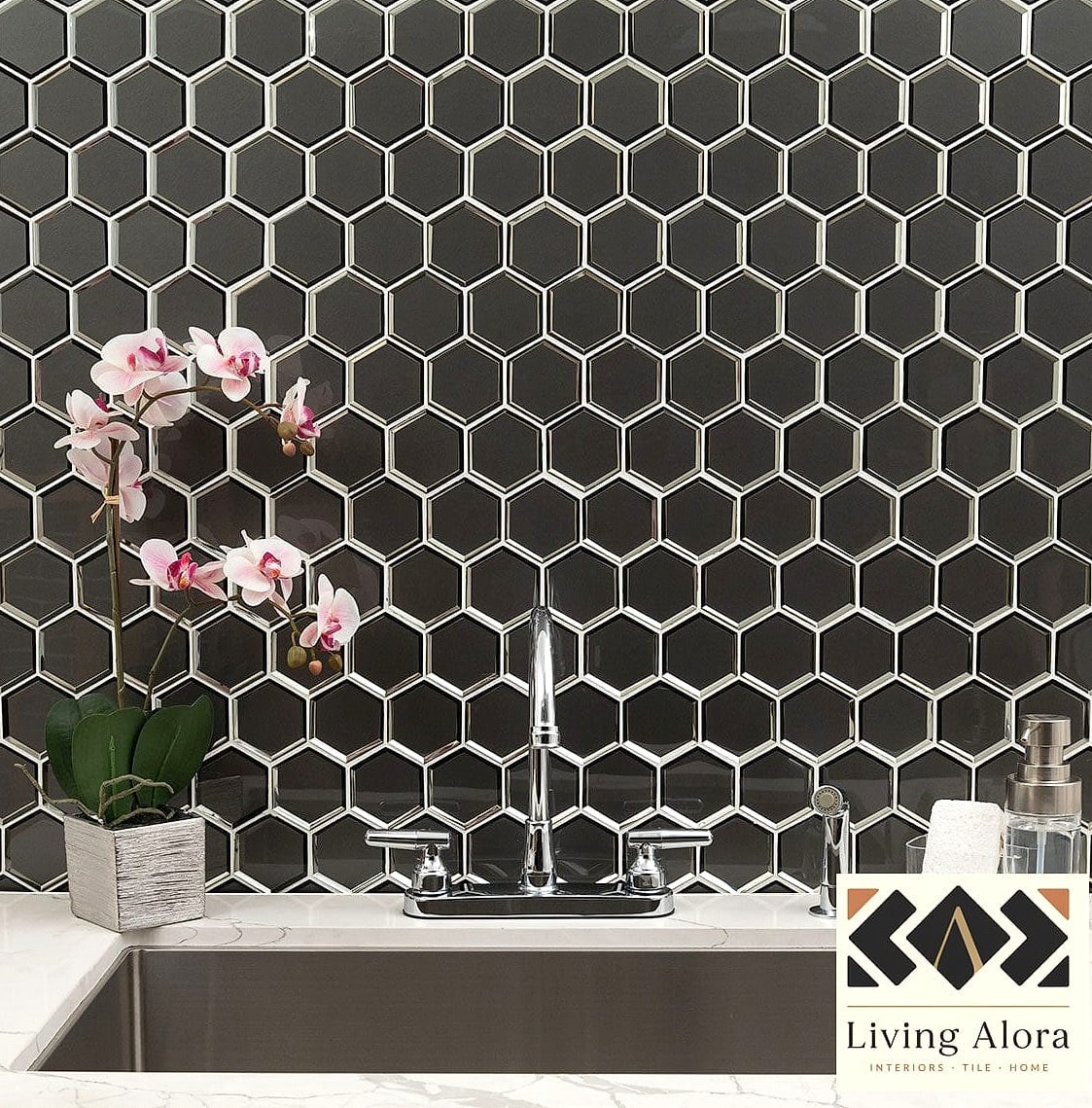 Large-Scale Hexagon Tile