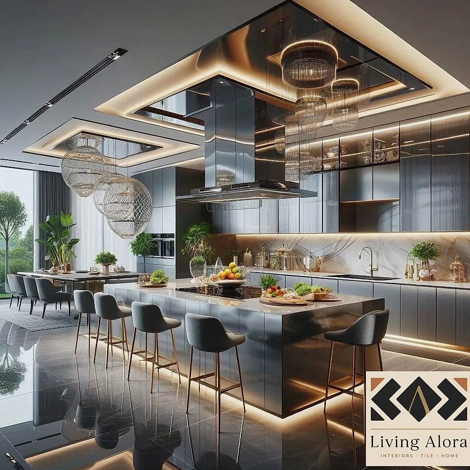 13 Contemporary Kitchen Ideas That Are Absolutely Worth It 13 Layered, Architectural Lighting