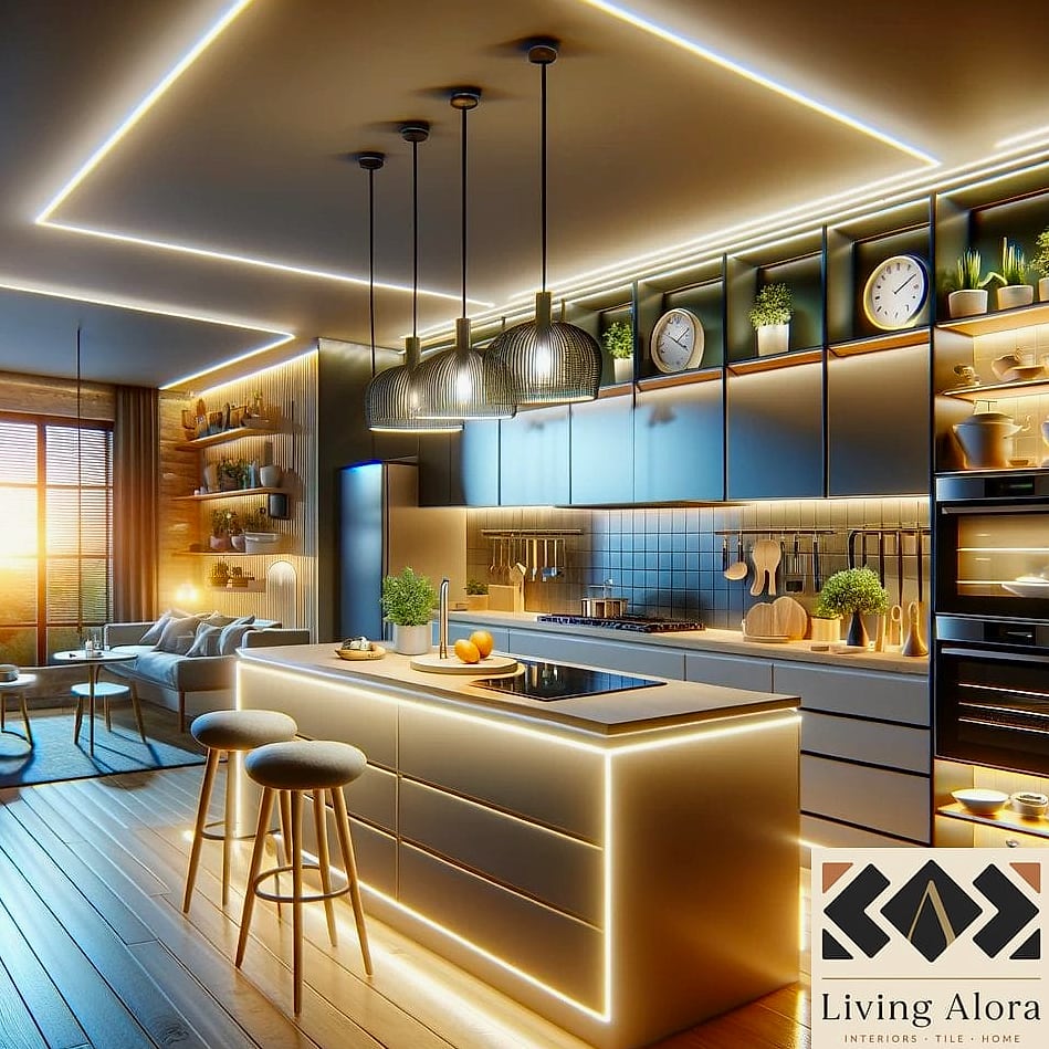 19 Modern Kitchen Ideas Worth Stealing From Interior Designers 16 Layered Lighting Design