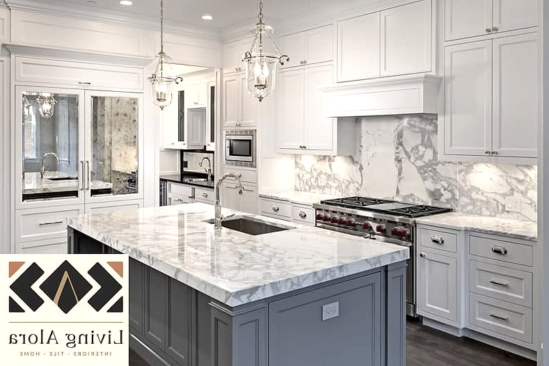 Marble Look Countertops Without the Maintenance