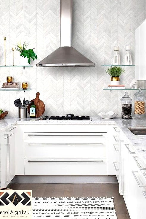 Marble Mosaic Accent Strip