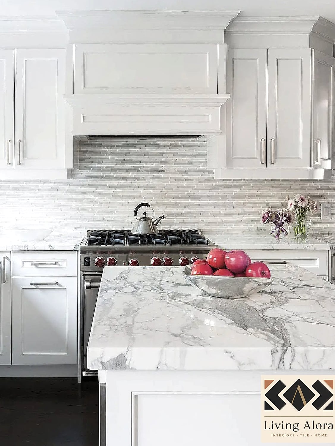 9 Backsplash for White Kitchens 2 Ideas Perfect for Any Budget 5 Marble Slab Backsplash