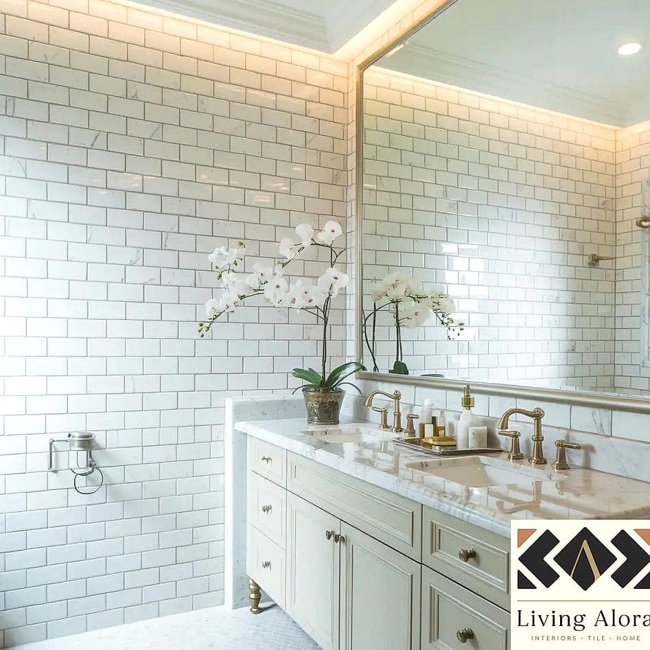 Marble Subway Mosaic for a Luxe Look