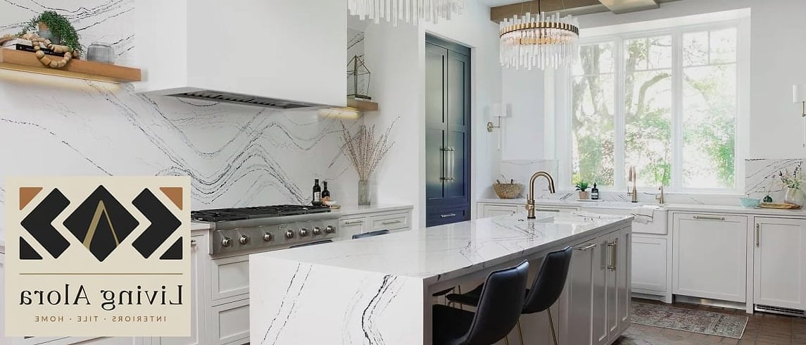 14 Quartz Backsplash Ideas That Will Transform Your Space 3 Matching Countertop and Backsplash
