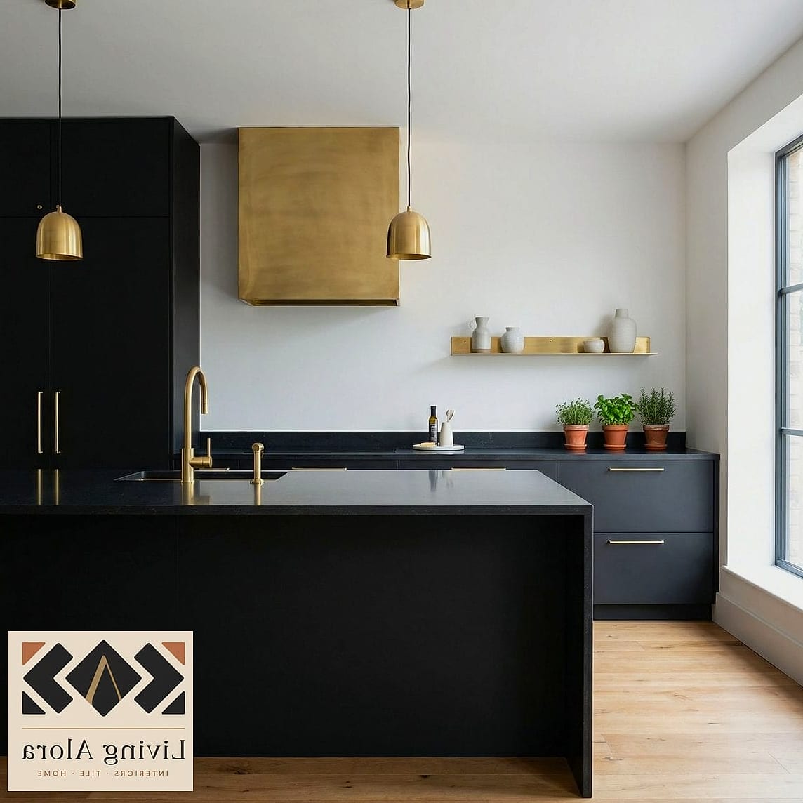 17 Inexpensive Kitchen Ideas Trending on Pinterest This Year 12 Matte Black Faucet Upgrade