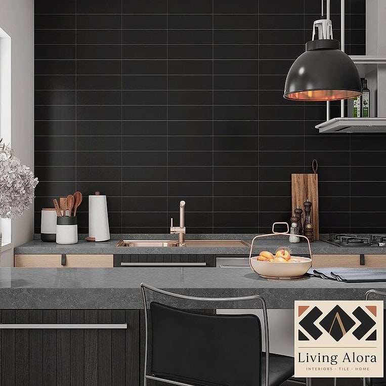 Matte Black Tile