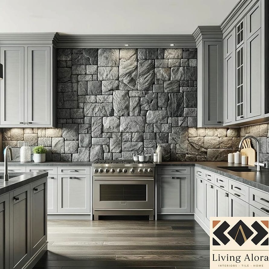 Matte Charcoal Gray Tile