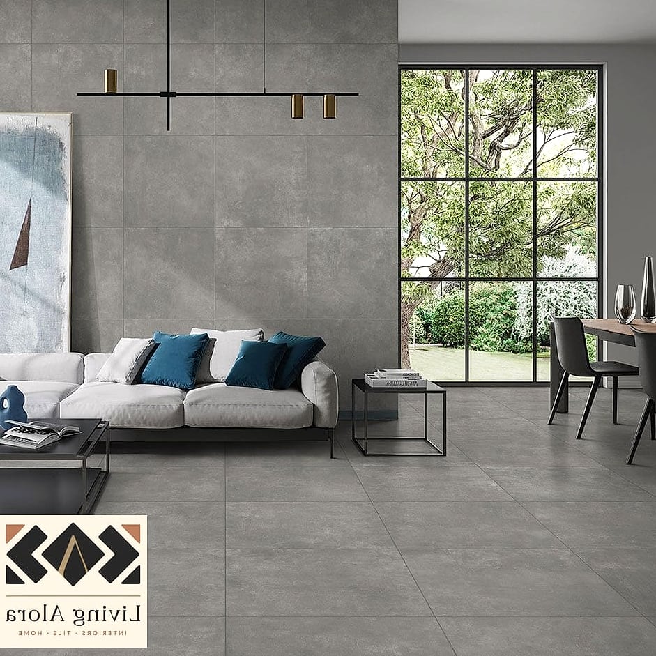7 Textured Tile Ideas to Show Your Contractor 8 Matte Concrete-Look Tile
