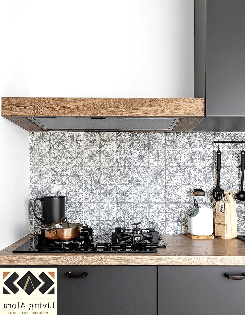 Matte Encaustic-Look Tile