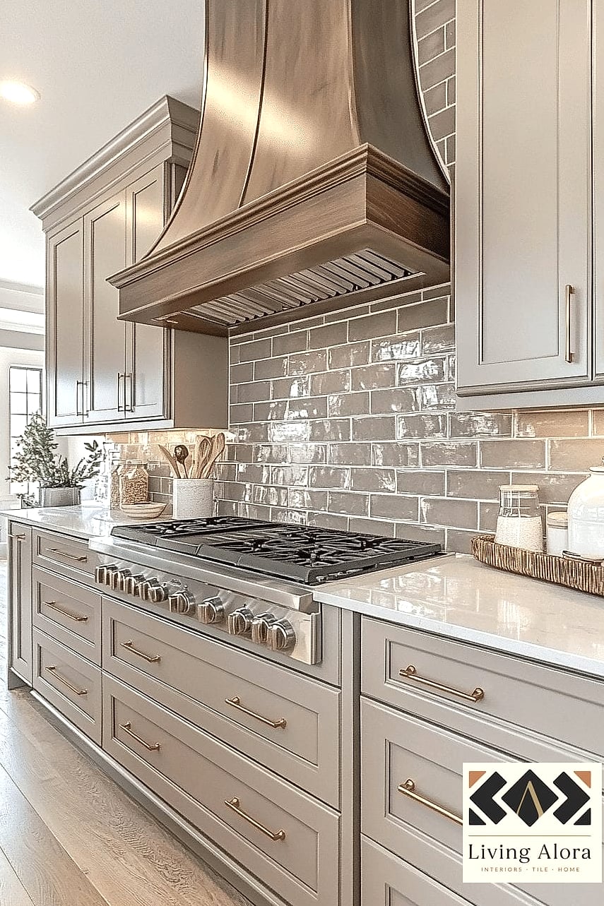 Matte Warm Taupe Tile