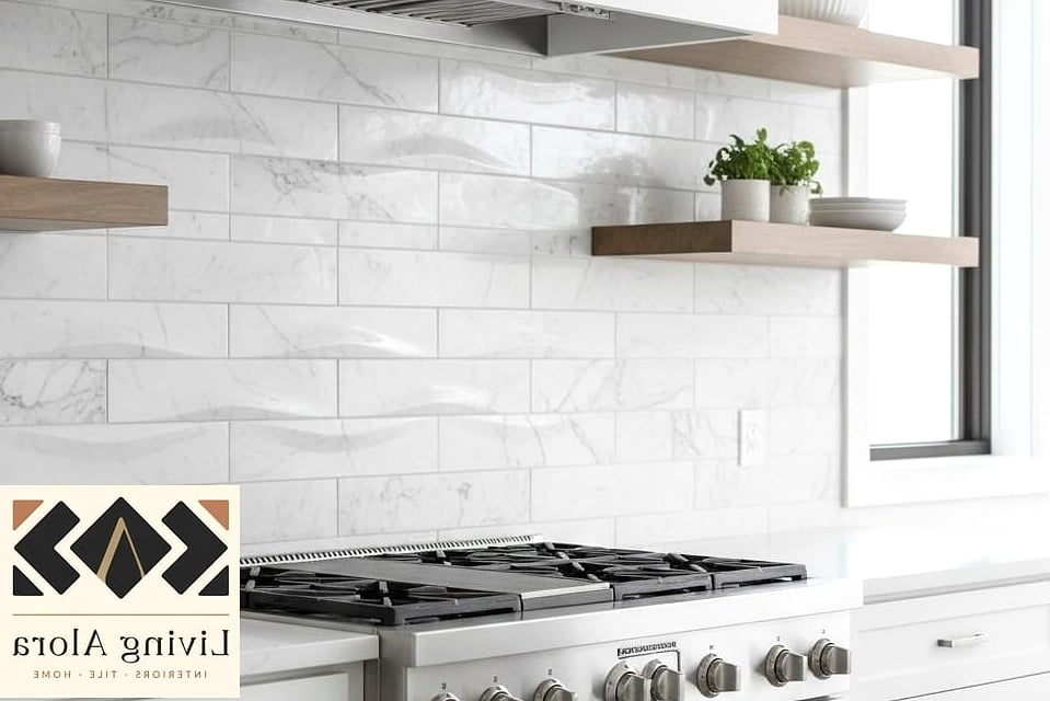 23 Matte White Kitchen Ideas That Are Absolutely Worth It 4 Matte White Subway Tile Backsplash