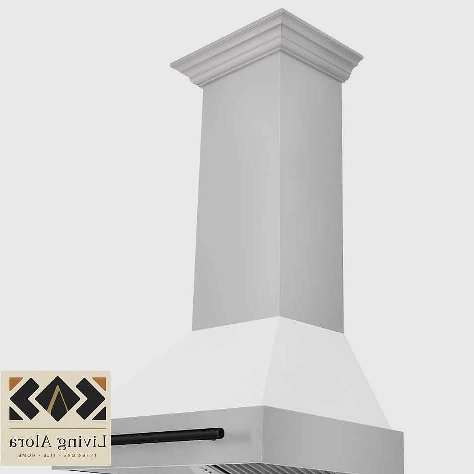 23 Matte White Kitchen Ideas That Are Absolutely Worth It 12 Matte White Range Hood