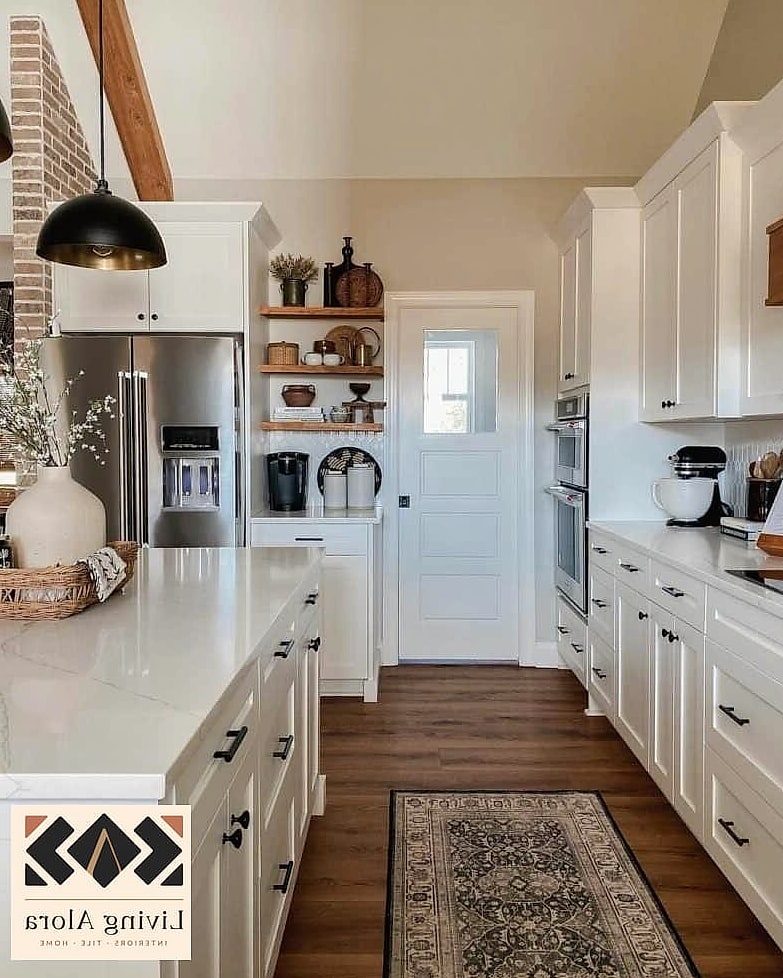 23 Matte White Kitchen Ideas That Are Absolutely Worth It 16 Matte White Pantry Doors