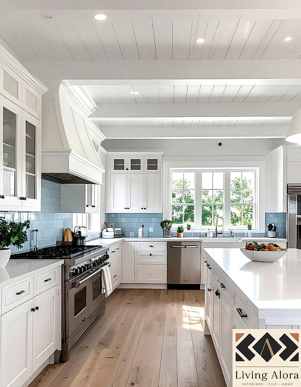 23 Matte White Kitchen Ideas That Are Absolutely Worth It 19 Matte White Kitchen Ceiling