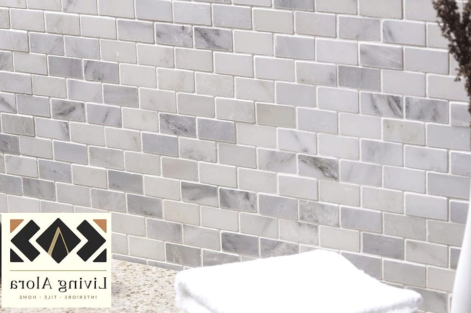 7 Marble Subway Tile Ideas Worth Bookmarking Before You Renovate 8 Mini Marble Subway Tile for Detail Work