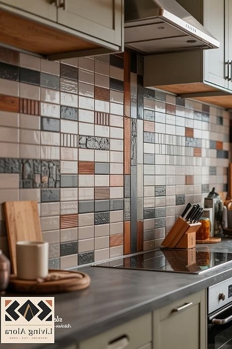 25 Backsplash Ideas for Small Kitchen Ideas to Inspire Your Next Renovation 26 Mixed Material Backsplash
