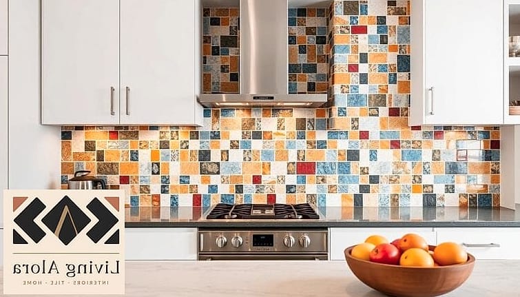 Mixed-Material Mosaic for a One-of-a-Kind Statement
