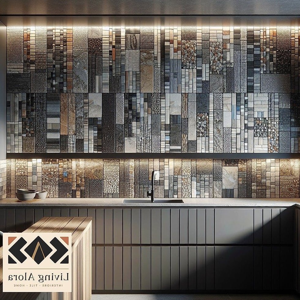 16 Contemporary Backsplash Ideas We Can't Stop Pinning 10 Mixed-Material Backsplash