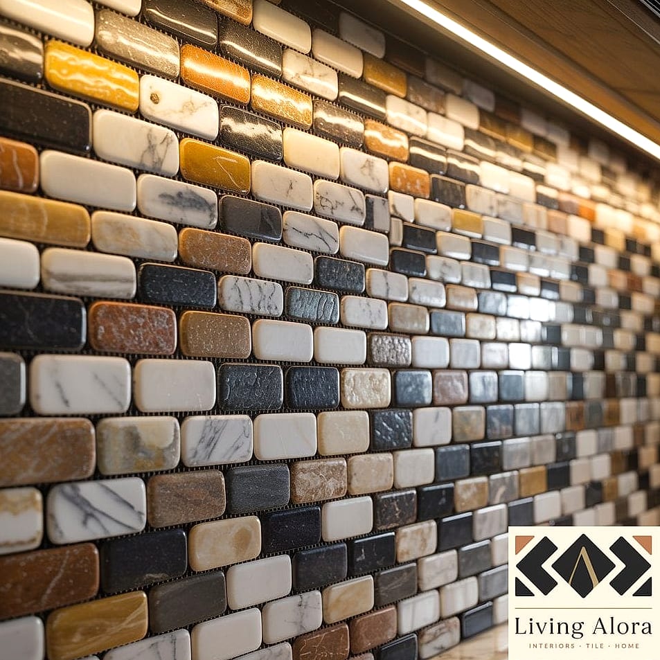 Mixed Natural Stone Mosaic Blend