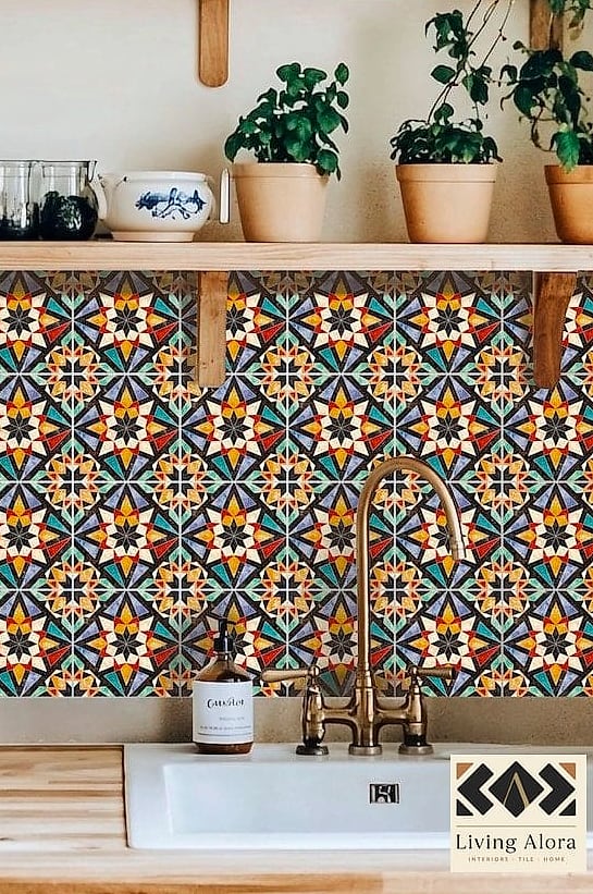 20 Backsplash Tile Ideas We Can't Stop Pinning 9 Moroccan-Inspired Mosaic Tile
