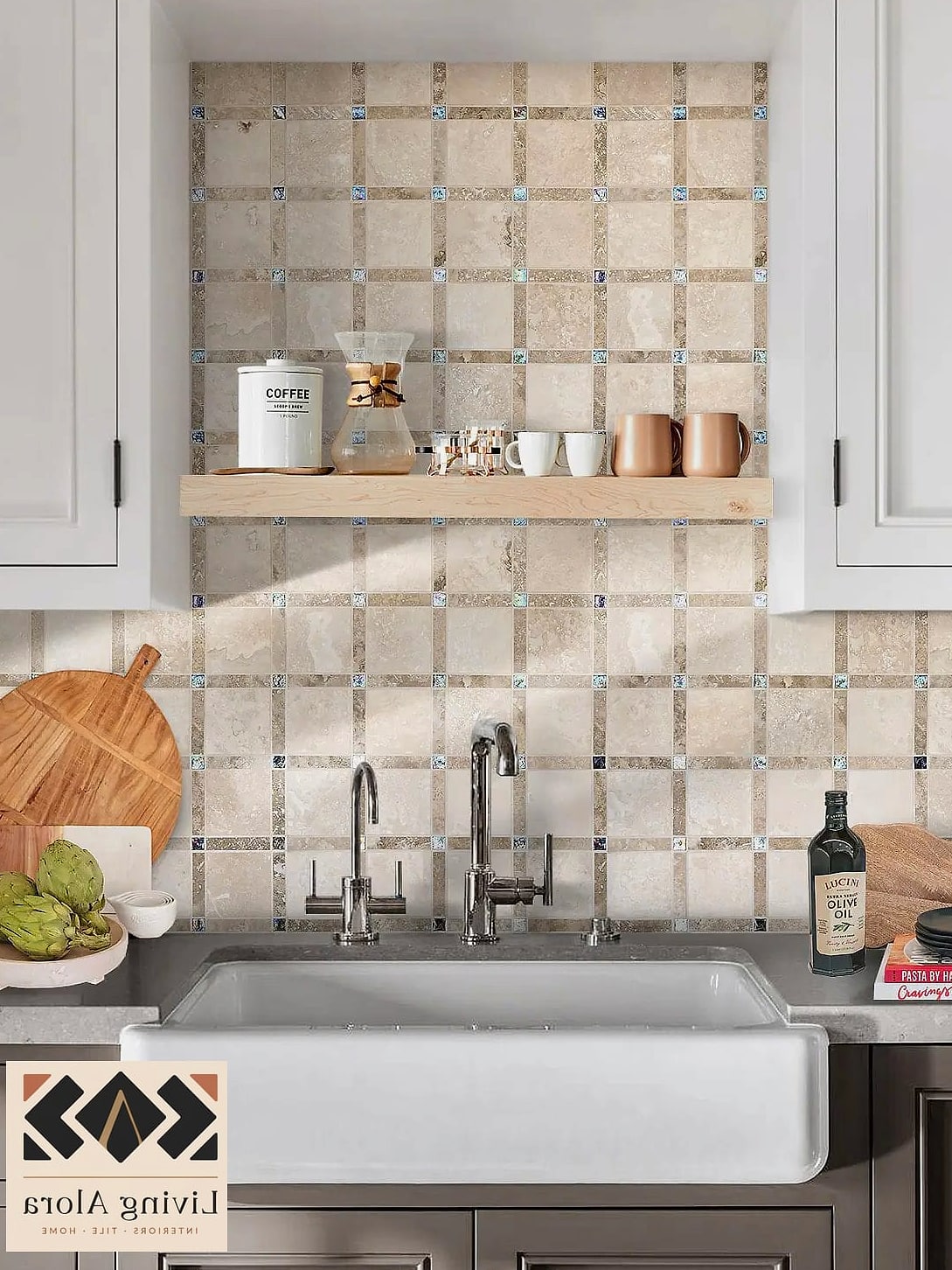 Mosaic Tile for Texture and Movement