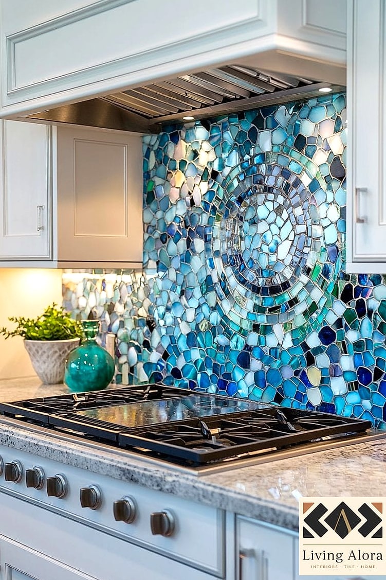 Mosaic Tile Accent Strip