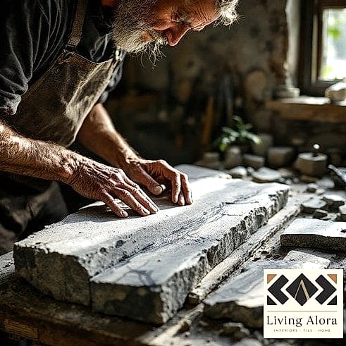23 Hand Cut Artisan Mosaic Tiles Ideas Worth Stealing From Interior Designers 11 Neutral Stone Mosaic Entryway Floor