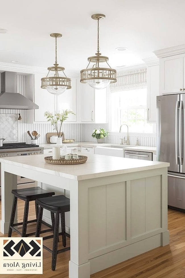 17 Inexpensive Kitchen Ideas Trending on Pinterest This Year 5 Painted Kitchen Island