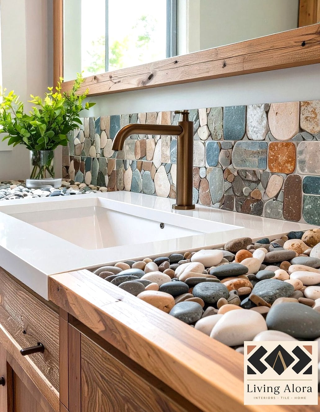 Pebble Stone Tile for Texture