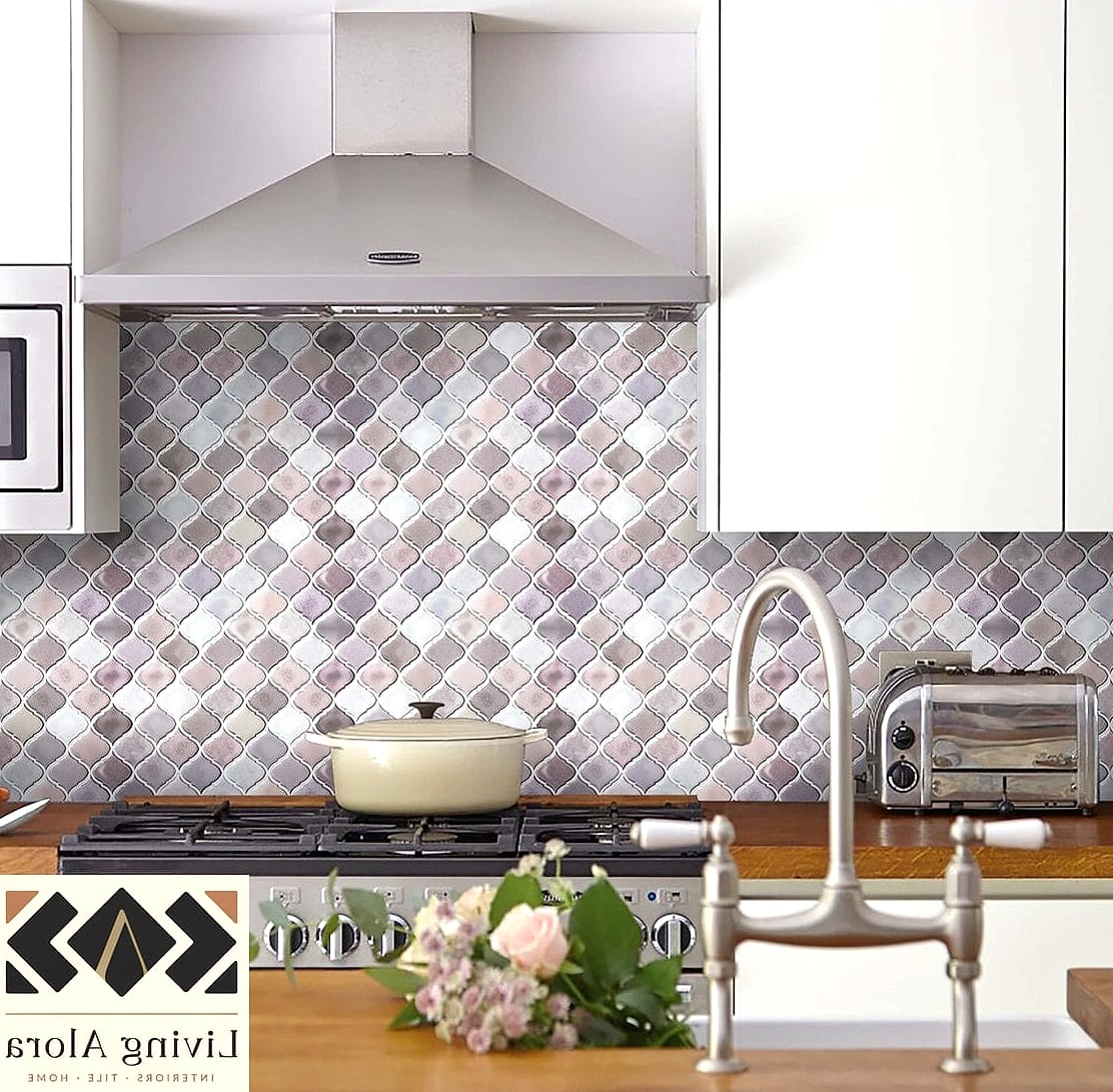 15 Kitchen Backsplash Ideas That Will Transform Your Space 13 Peel-and-Stick Tile for Renters