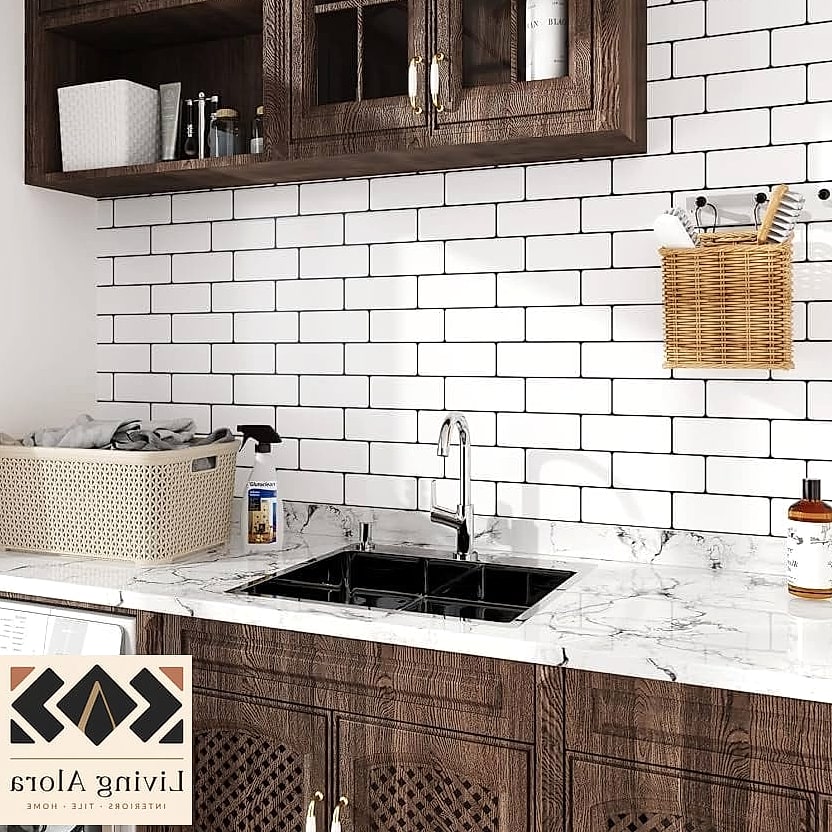 9 Backsplash for White Kitchens 2 Ideas Perfect for Any Budget 7 Peel-and-Stick Tile for Renters