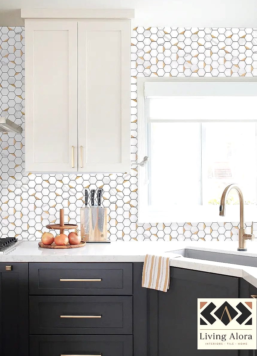 30 Backsplash for Modern Cabinets Ideas to Inspire Your Next Renovation 12 Peel-and-Stick Tile for Renters