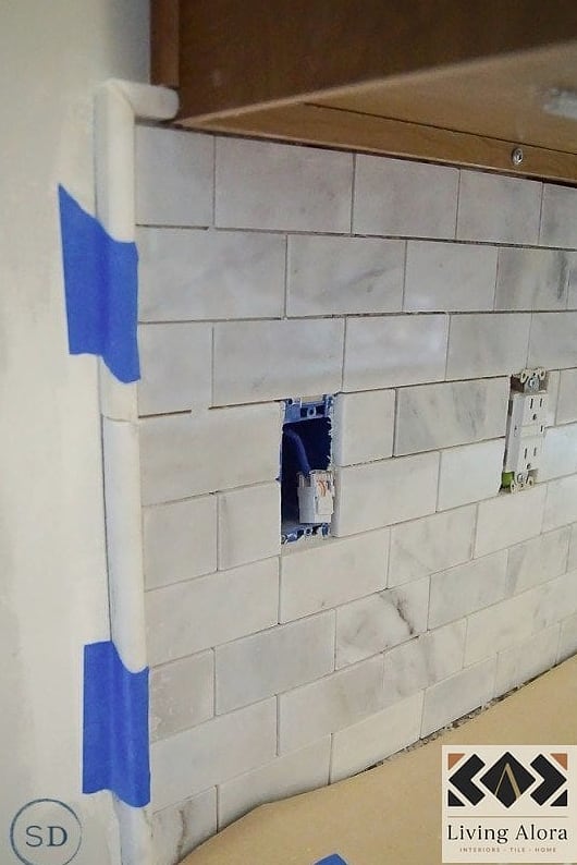 30 How to End Tile Ideas Trending on Pinterest This Year 7 Pencil Tile Border as a Stopping Point