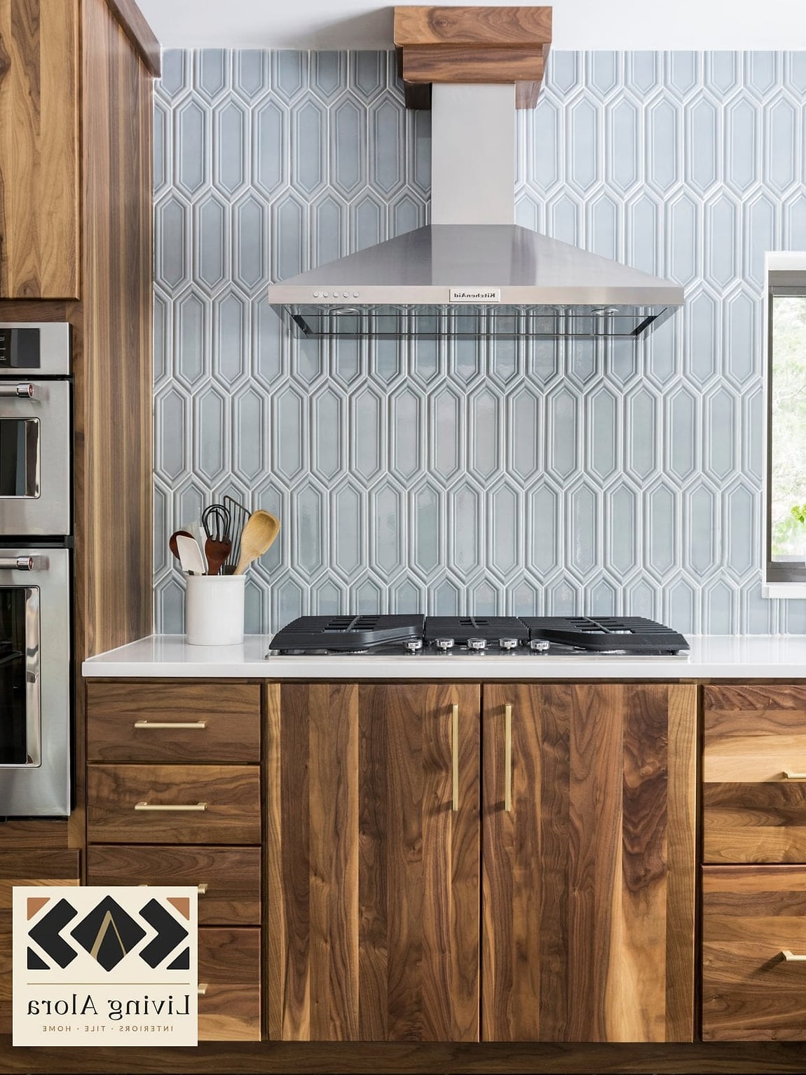25 Picket Tile Ideas Worth Stealing From Interior Designers 20 Picket Tile Pantry Backsplash