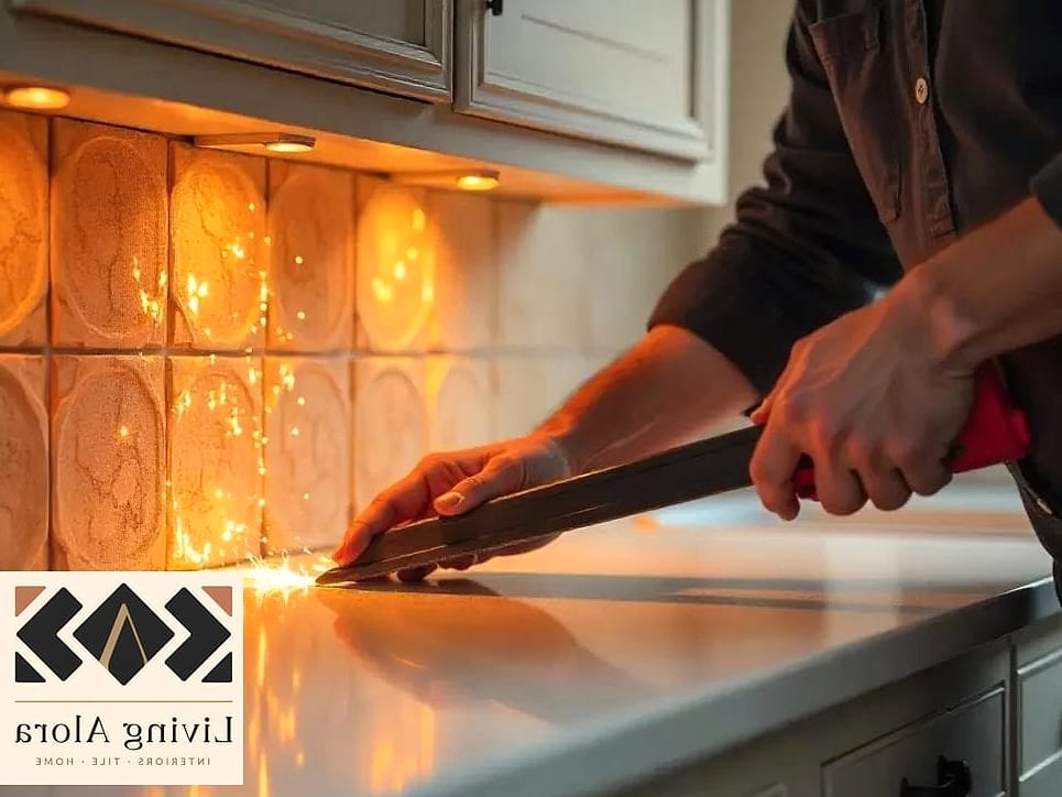 Precision Cuts Around Range Hoods