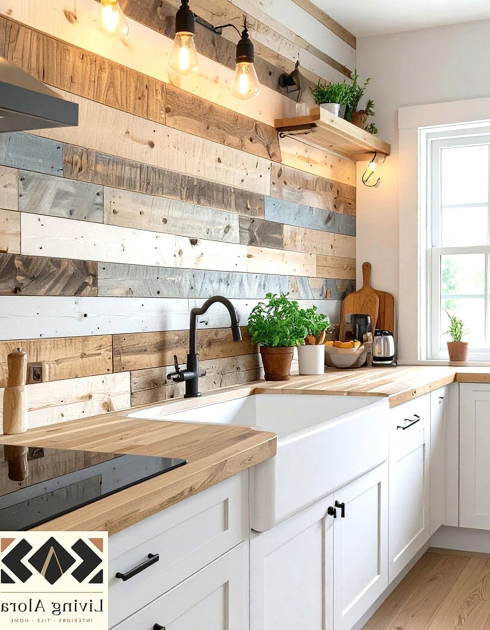 Reclaimed Wood Accent Wall