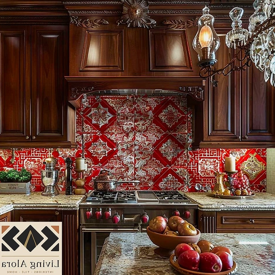Rust Red Zellige Tile